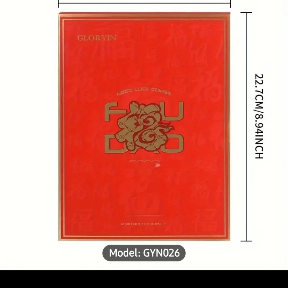 Toothbrush Set Brand New Red And Black Extended Brush Head Efficient - Picture 5 of 7